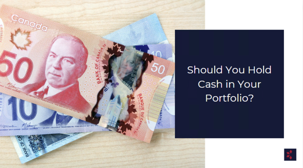 holding cash in your portfolio