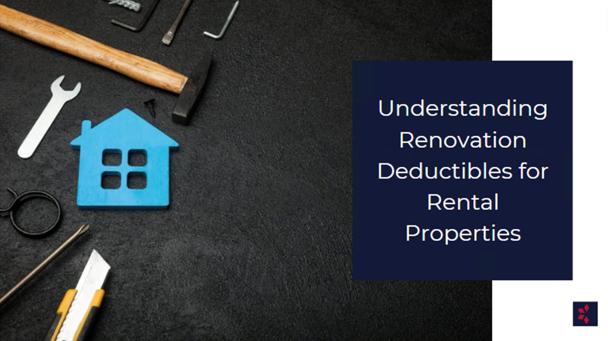 Image showcasing Understanding Renovation Deductibles for Rental Properties - Bloom ...
